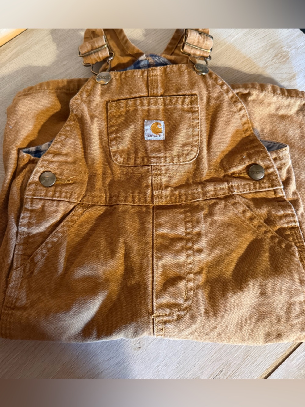 Carhartt Lined Overalls 12 Month